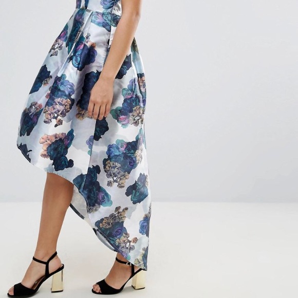 NWT Amy Lynn Floral Bardot Formal dress - Picture 2 of 3